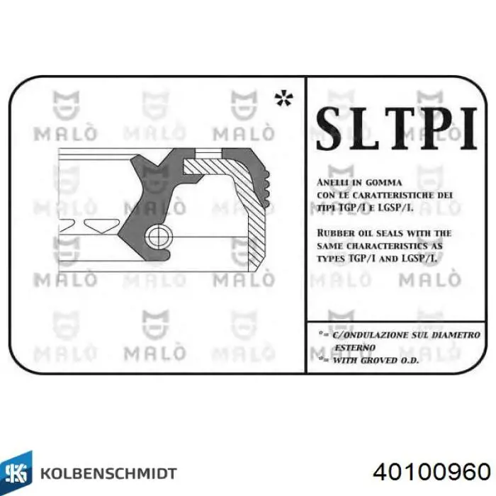 Compre 40100960 Kolbenschmidt Kit de pistão (pistão + camisa)