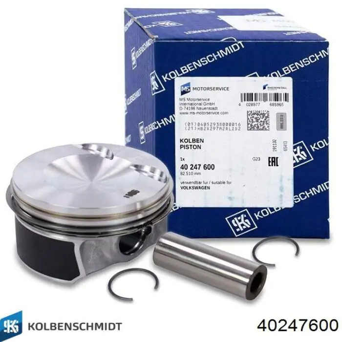 Pistão do kit para 1 cilindro, STD Kolbenschmidt 40247600 preço, a partir de 124,29 USD