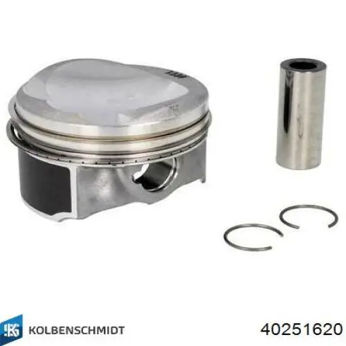 Pistão do kit para 1 cilindro, 2ª reparação ( + 0,50) Kolbenschmidt 40251620 preço, a partir de 105,47 USD