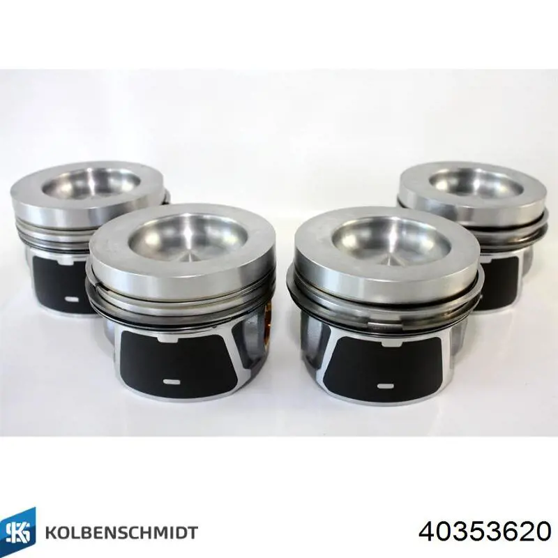 40353620 Kolbenschmidt Pistão do kit para 1 cilindro, 2ª reparação ( + 0,50)