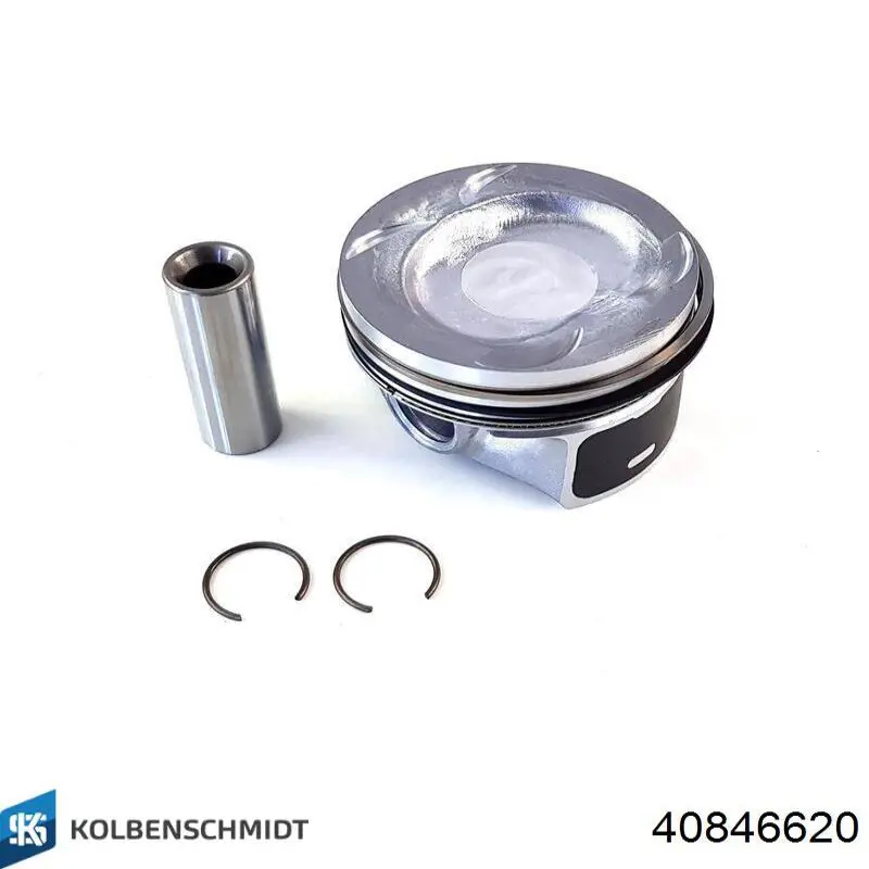 40846620 Kolbenschmidt Pistão do kit para 1 cilindro, 2ª reparação ( + 0,50)