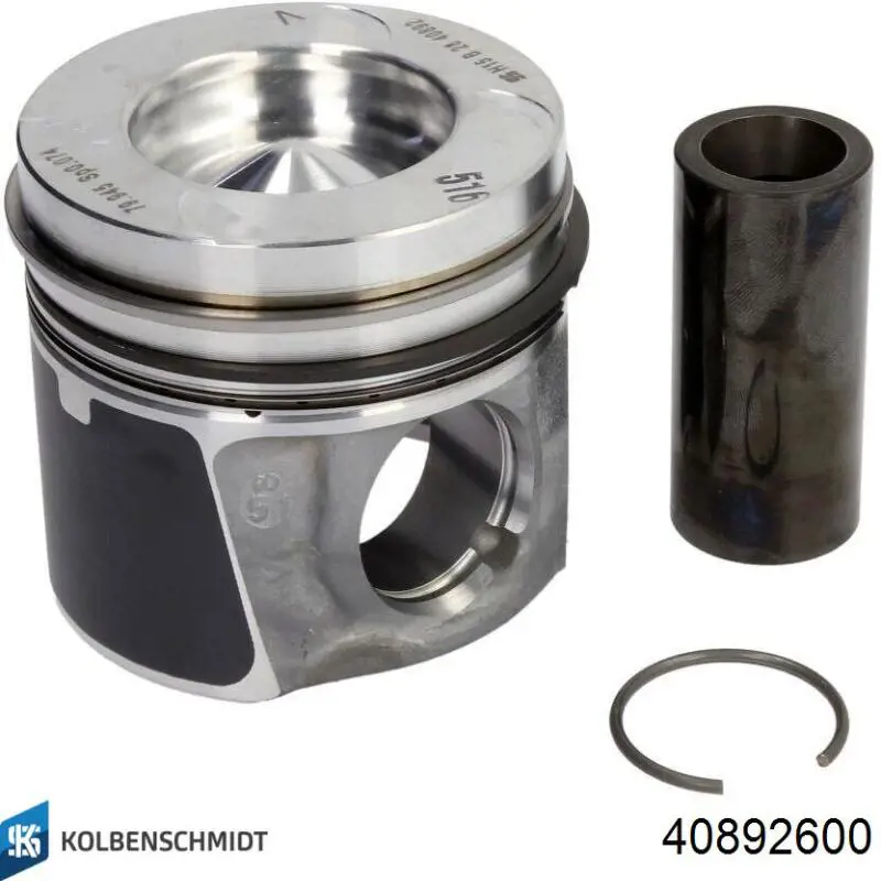40892600 Kolbenschmidt Pistão do kit para 1 cilindro, STD