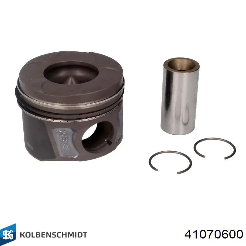 41070600 Kolbenschmidt Pistão do kit para 1 cilindro, STD