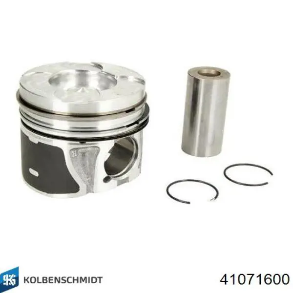 41071600 Kolbenschmidt Pistão do kit para 1 cilindro, STD