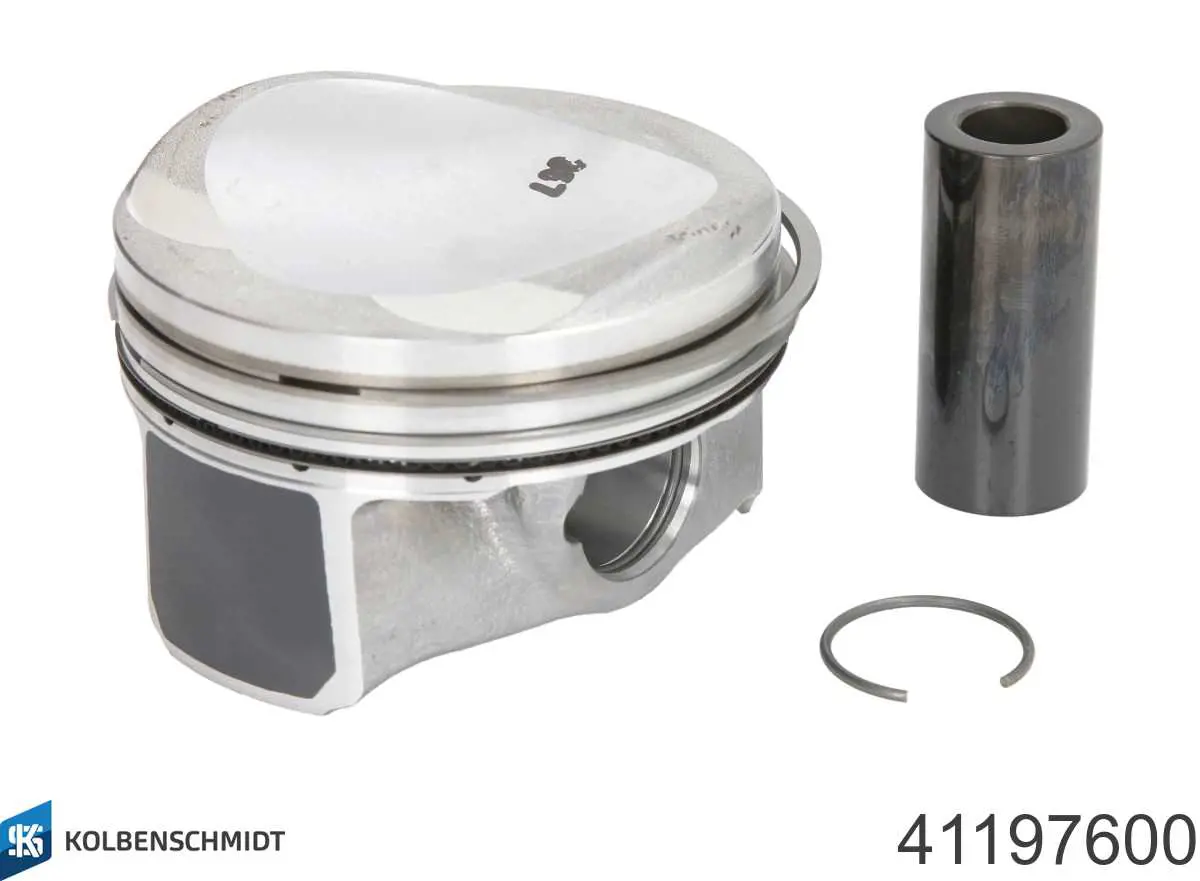 41197600 Kolbenschmidt Pistão do kit para 1 cilindro, STD