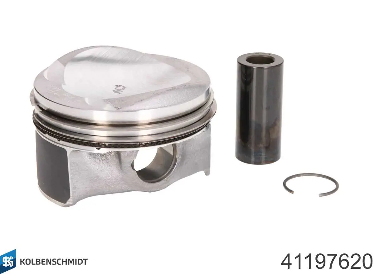 41197620 Kolbenschmidt Pistão do kit para 1 cilindro, 2ª reparação ( + 0,50)