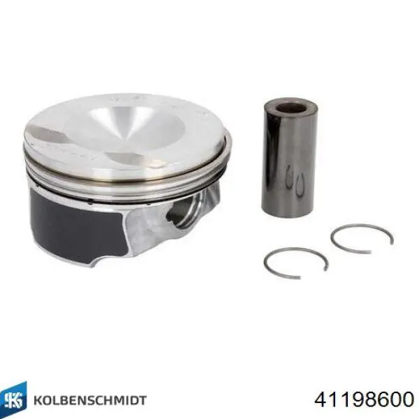 Compre 41198600 Kolbenschmidt Pistão do kit para 1 cilindro, STD