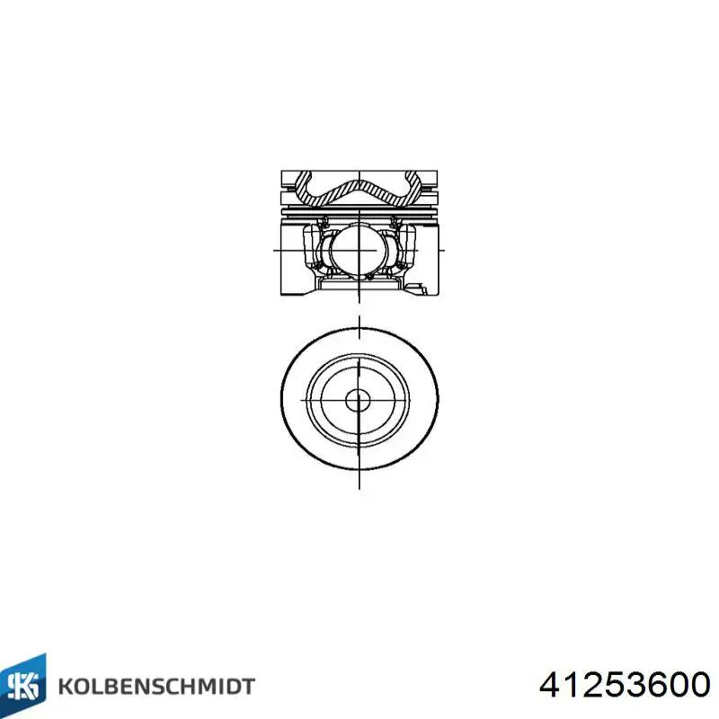 3104496000 Yenmak Pistão do kit para 1 cilindro, STD