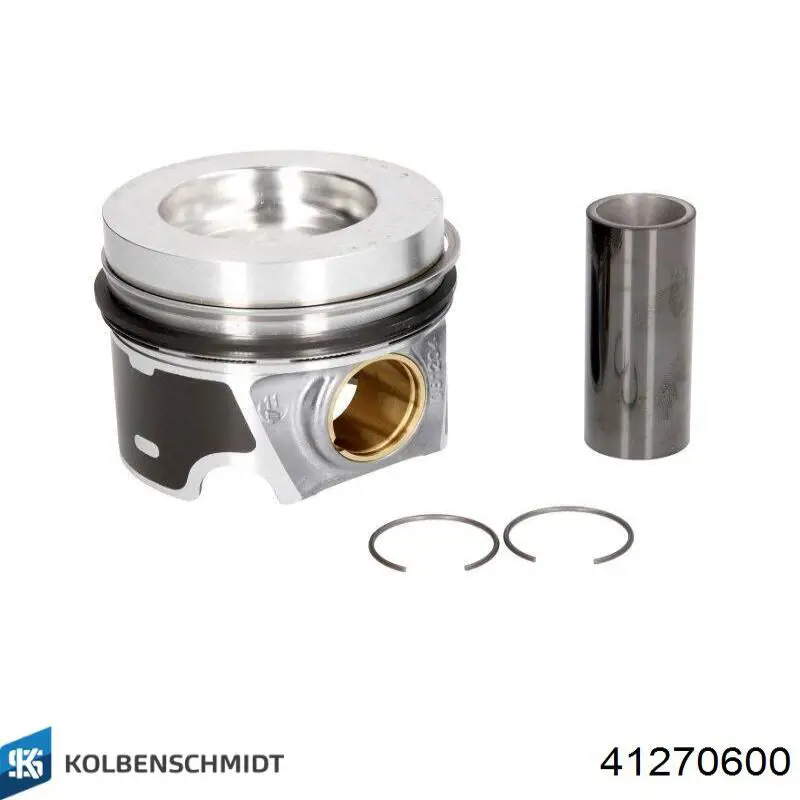 41270600 Kolbenschmidt Pistão do kit para 1 cilindro, STD