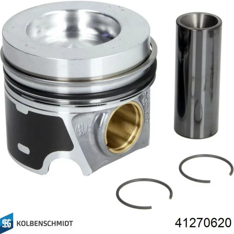 41270620 Kolbenschmidt Pistão do kit para 1 cilindro, 2ª reparação ( + 0,50)