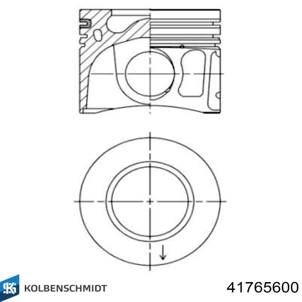 Pistão do kit para 1 cilindro, STD Ford BK2Q6105 preço, a partir de 103,01 USD
