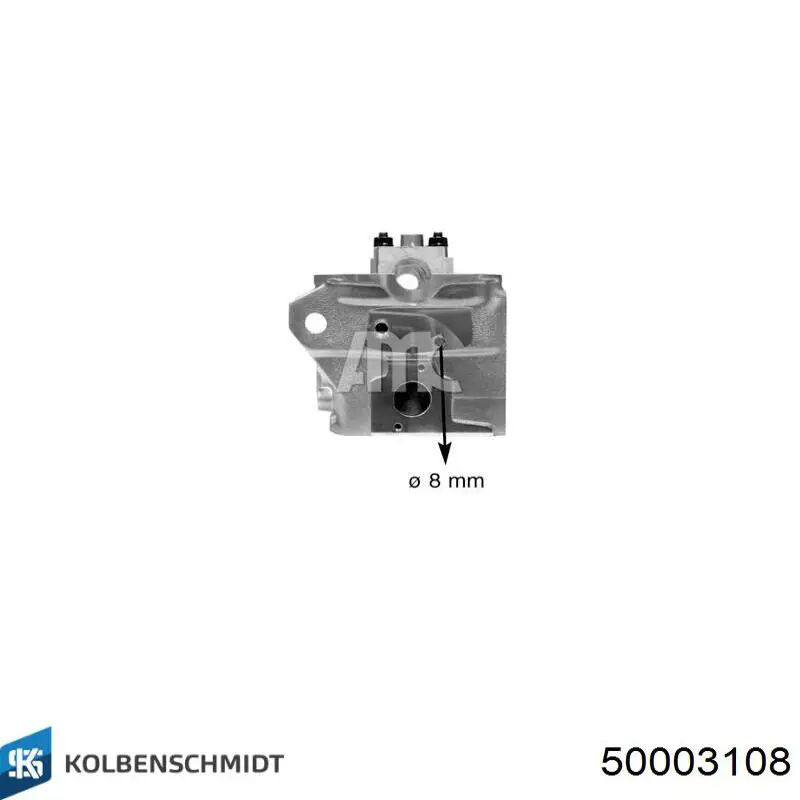 Cabeça de motor (CBC) Kolbenschmidt 50003108 preço, a partir de 572,41 USD