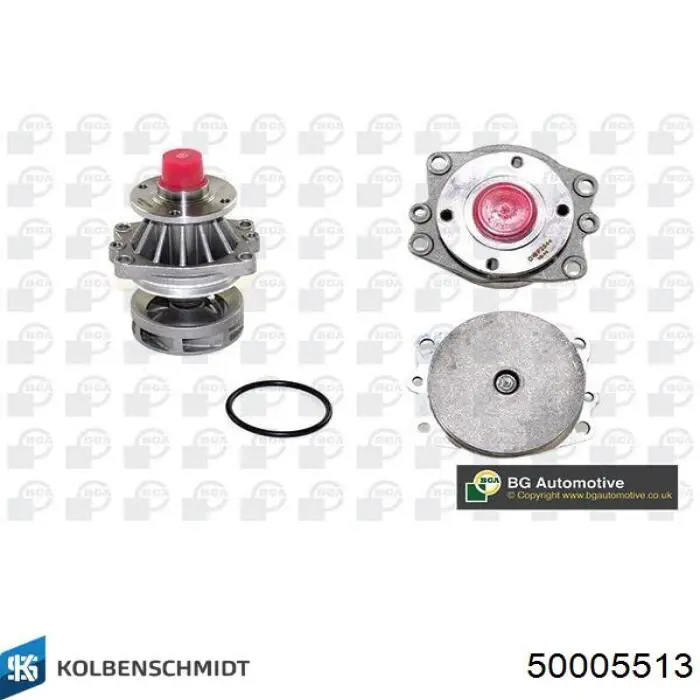 Compre 50005513 Kolbenschmidt Bomba de água (bomba) de esfriamento