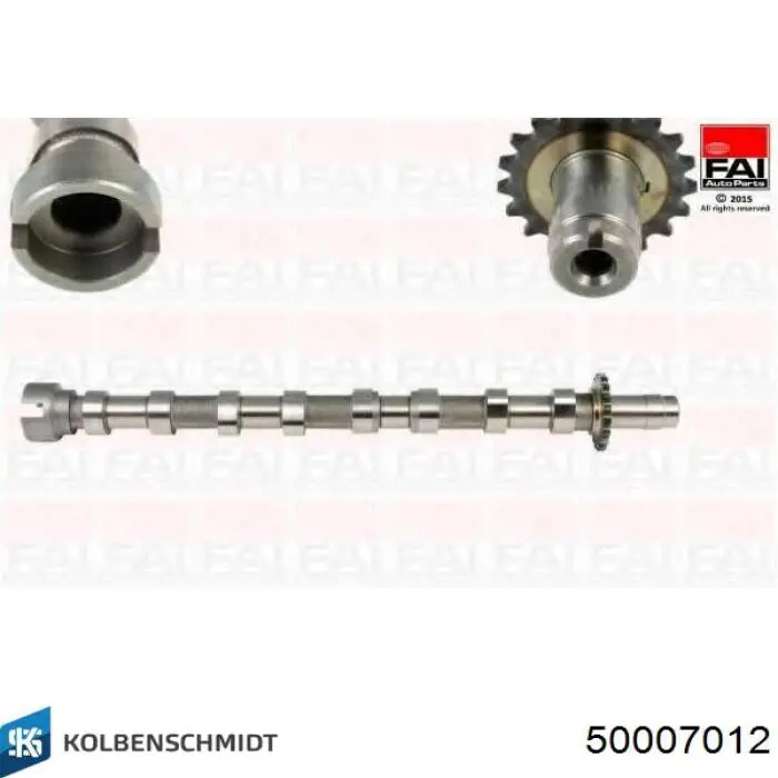 Compre 50007012 Kolbenschmidt Árvore distribuidora de motor de escape