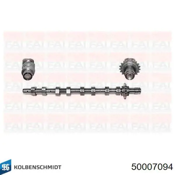 Árvore distribuidora de motor de escape Kolbenschmidt 50007094 preço, a partir de 158,87 USD
