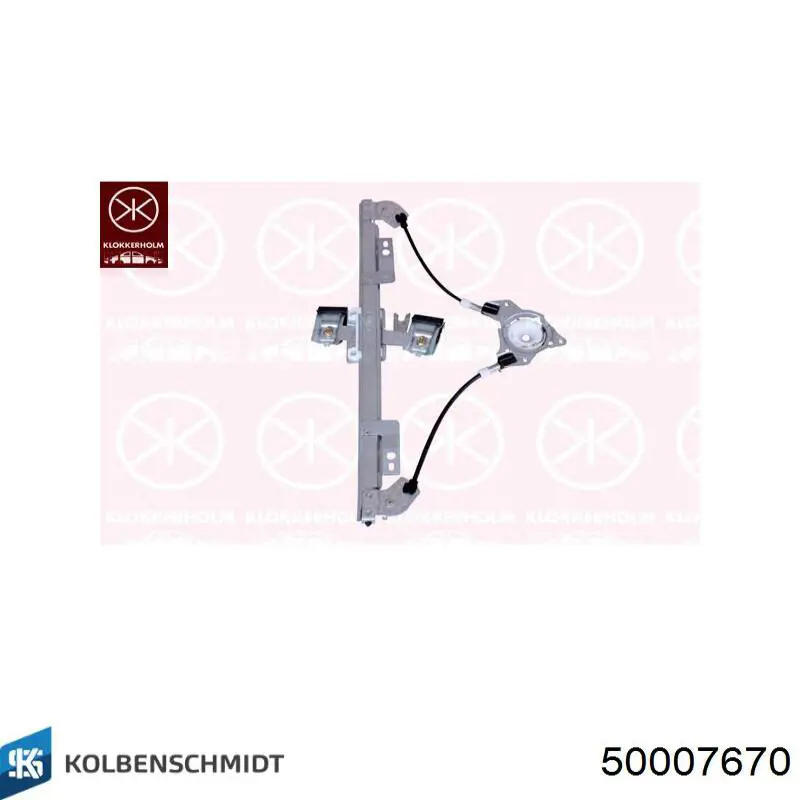 Compre 50007670 Kolbenschmidt Tampa dianteira de cabeça de motor (CBC)