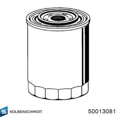 Compre 50013081 Kolbenschmidt Filtro de óleo