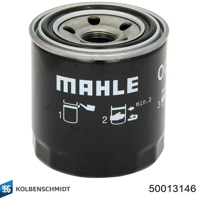 Compre 50013146 Kolbenschmidt Filtro de óleo