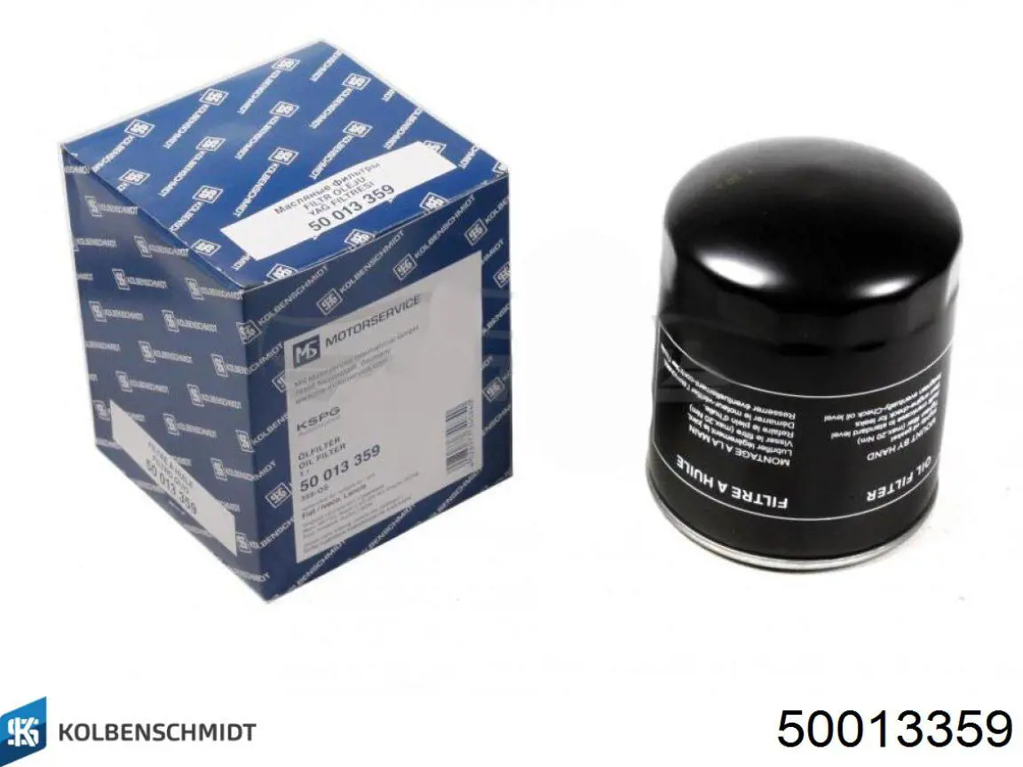 Compre 50013359 Kolbenschmidt Filtro de óleo