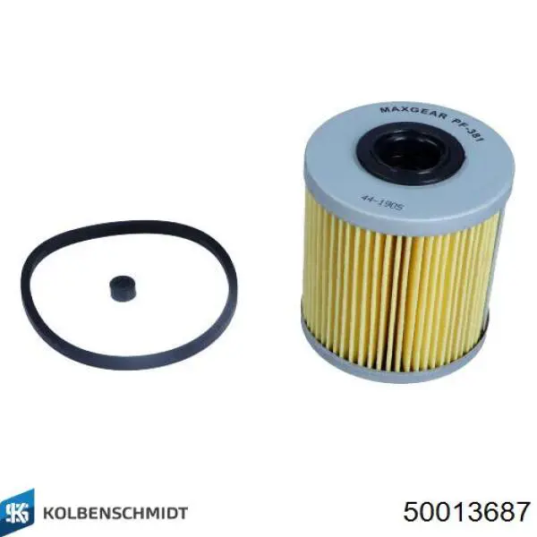 Compre 50013687 Kolbenschmidt Filtro de combustível