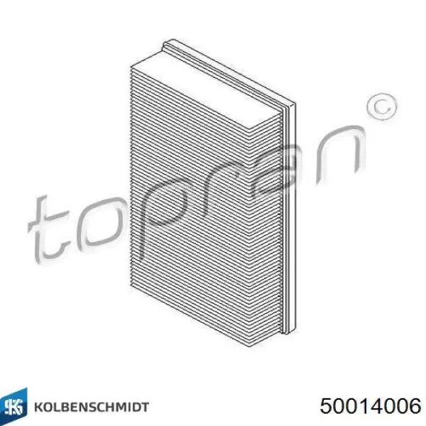 Filtro de ar Kolbenschmidt 50014006 preço, a partir de 12,01 USD