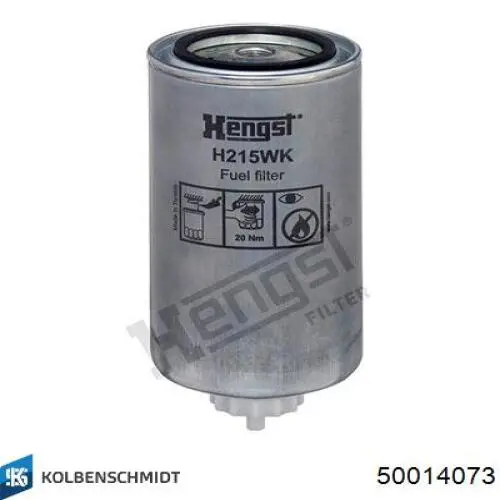 Filtro de combustível Kolbenschmidt 50014073 preço, a partir de 14,26 USD