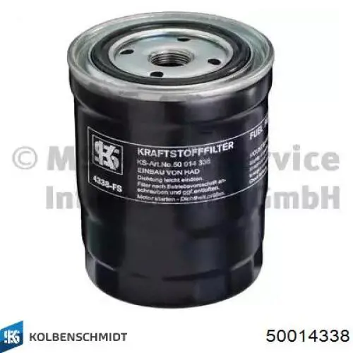 Filtro de combustível Kolbenschmidt 50014338 preço, a partir de 13,17 USD