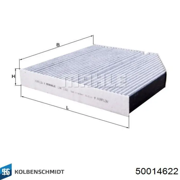 Compre 50014622 Kolbenschmidt Filtro de salão
