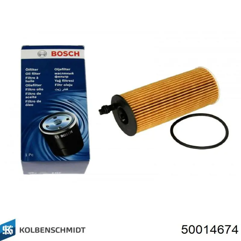 Compre 50014674 Kolbenschmidt Filtro de óleo