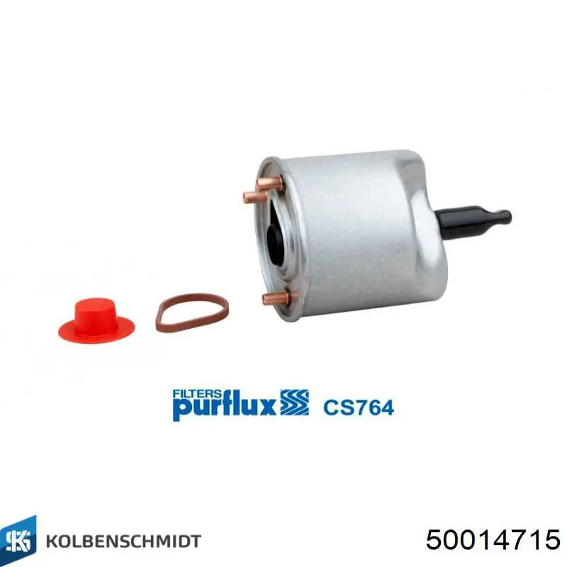Filtro de combustível Kolbenschmidt 50014715 preço, a partir de 39,39 USD