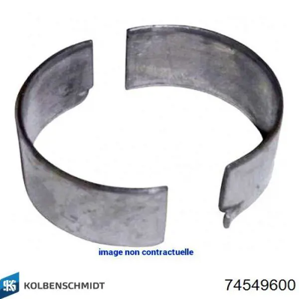 001PS10000000 Mahle Original Folhas inseridas de cambota de biela, kit, padrão (STD)