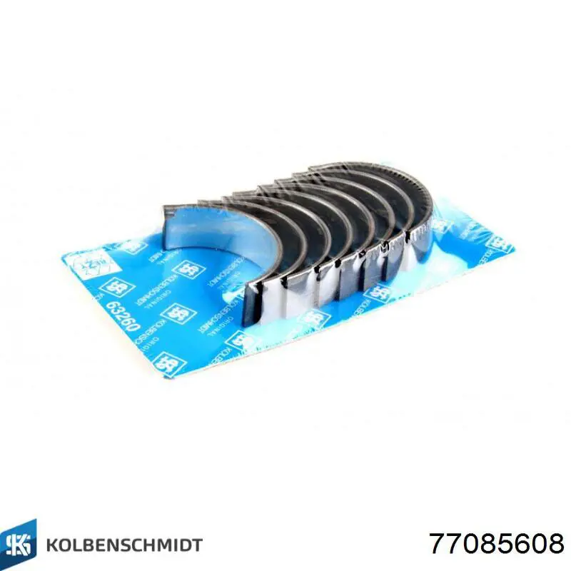 Folhas inseridas principais de cambota, kit, padrão (STD) Kolbenschmidt 77085608 preço, a partir de 27,01 USD