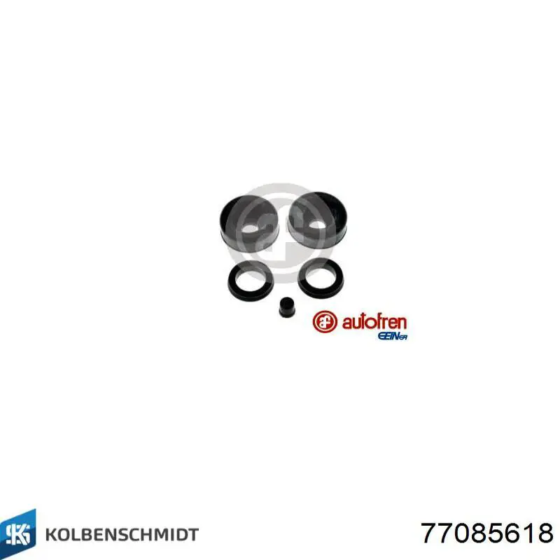 77085618 Kolbenschmidt Folhas inseridas principais de cambota, kit, 1ª reparação ( + 0,25)