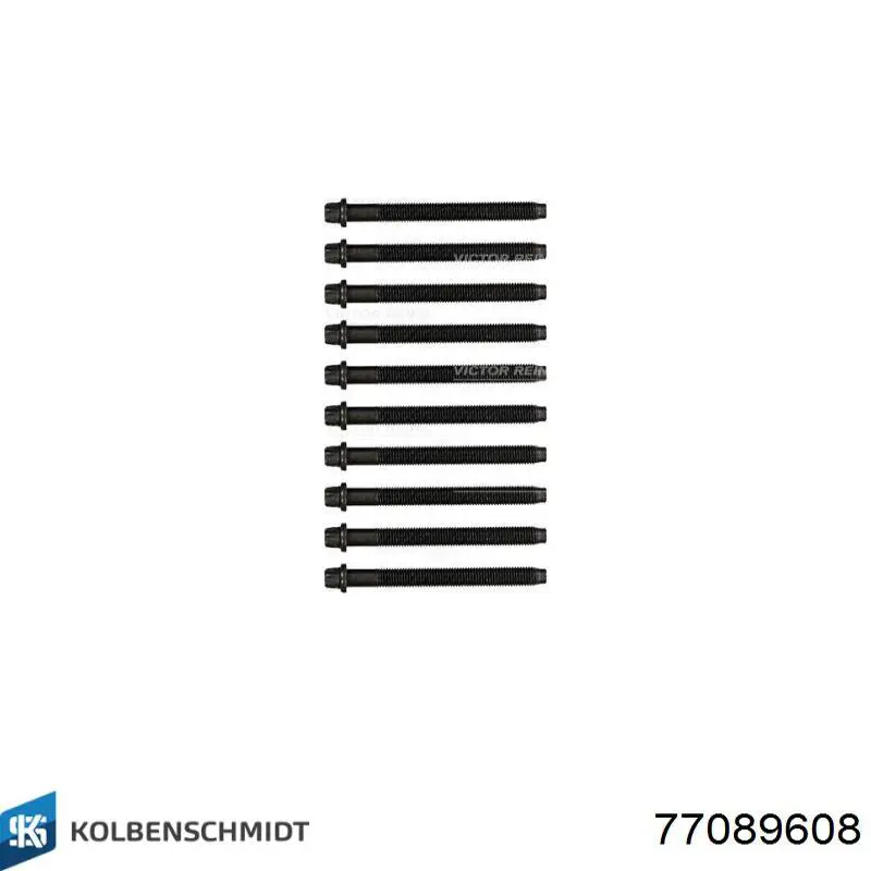 Folhas inseridas de cambota de biela, kit, padrão (STD) Kolbenschmidt 77089608 preço, a partir de 18,23 USD