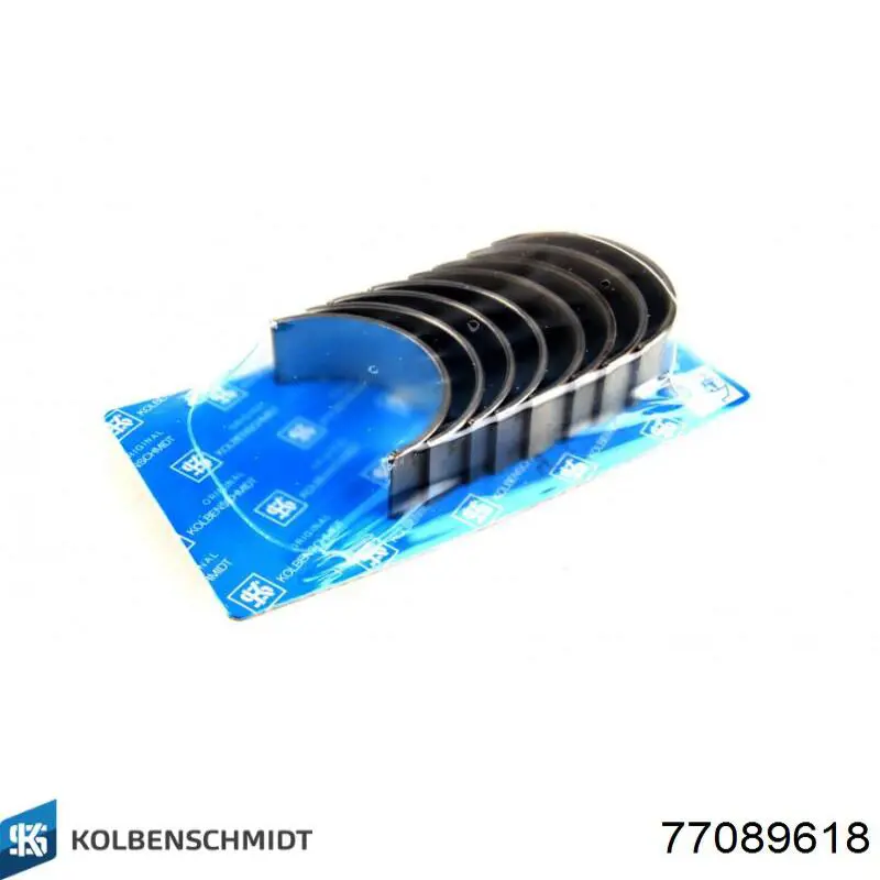77089618 Kolbenschmidt Folhas inseridas de cambota de biela, kit, 1ª reparação ( + 0,25)