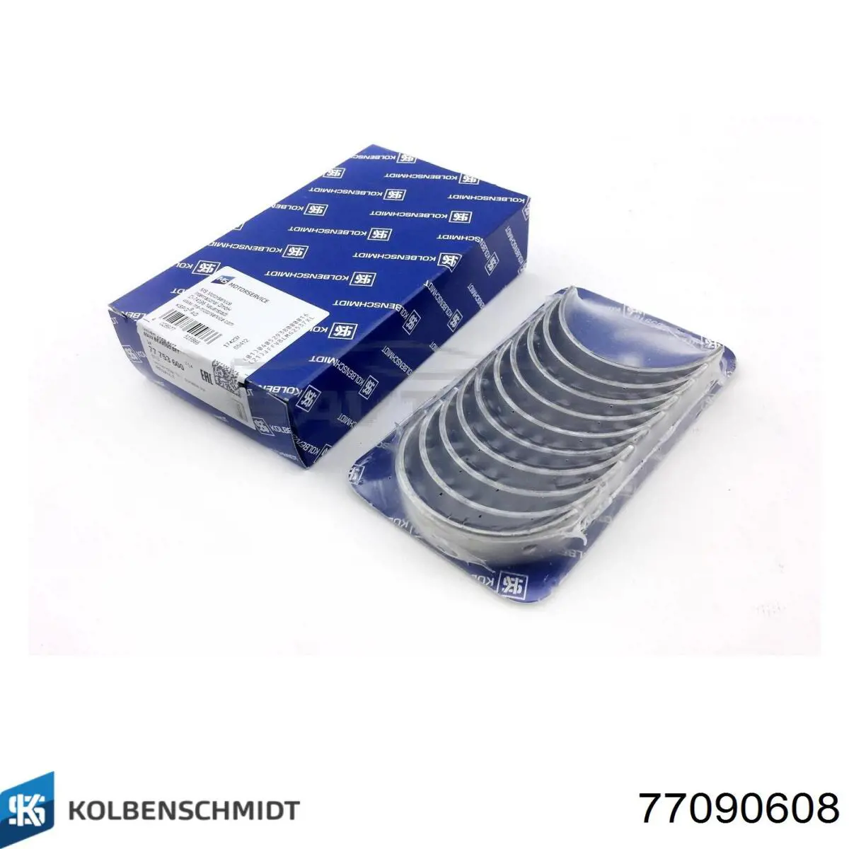 Folhas inseridas principais de cambota, kit, padrão (STD) Kolbenschmidt 77090608 preço, a partir de 31,20 USD