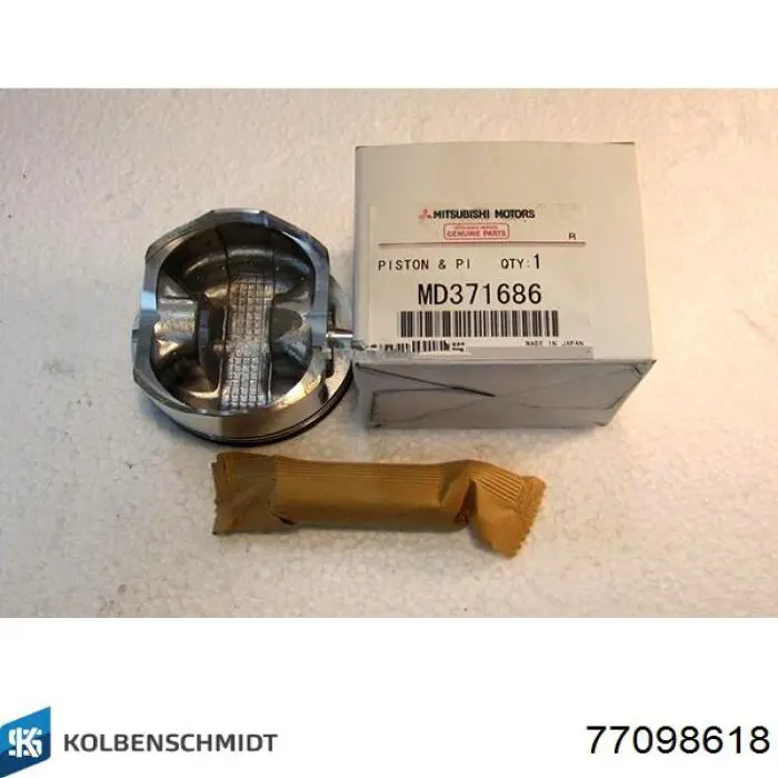 77098618 Kolbenschmidt Folhas inseridas principais de cambota, kit, 1ª reparação ( + 0,25)