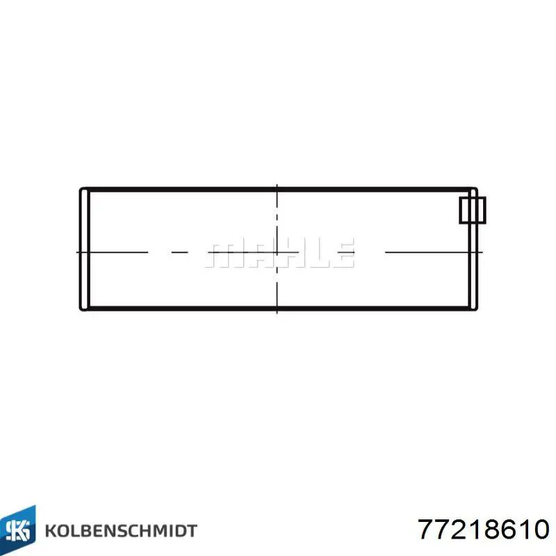 Folhas inseridas de cambota de biela, kit, 1ª reparação ( + 0,25) Kolbenschmidt 77218610 preço, a partir de 163,02 USD