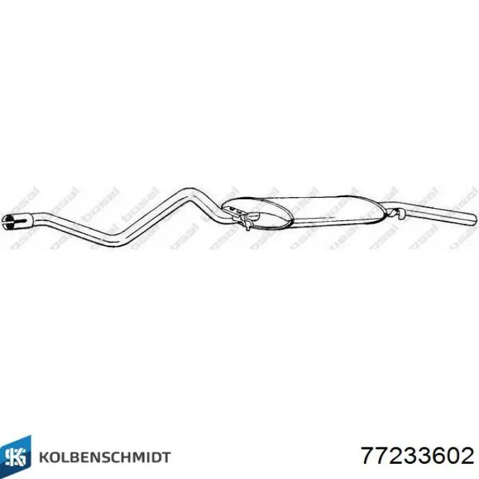 Compre 77233602 Kolbenschmidt Folhas inseridas principais de cambota, kit, padrão (STD)