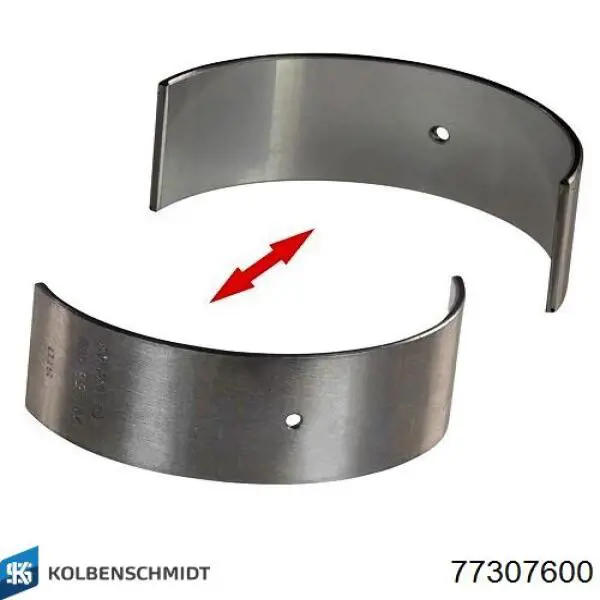 Folhas inseridas de cambota de biela, kit, padrão (STD) Kolbenschmidt 77307600 preço, a partir de 22,31 USD