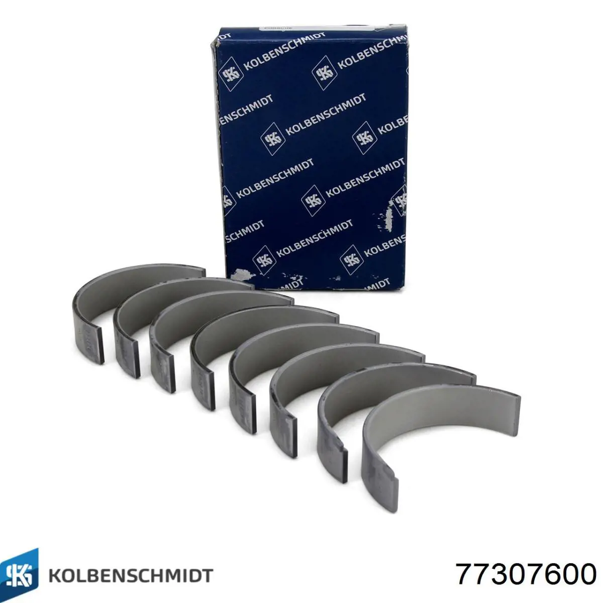 Folhas inseridas de cambota de biela, kit, padrão (STD) 77307600 Kolbenschmidt