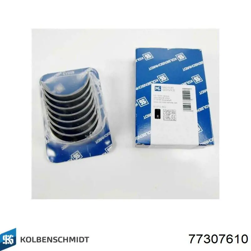 Folhas inseridas de cambota de biela, kit, 1ª reparação ( + 0,25) Kolbenschmidt 77307610 preço, a partir de 21,46 USD