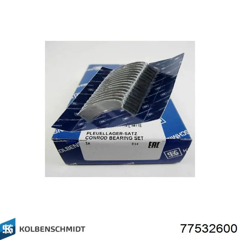 Folhas inseridas de cambota de biela, kit, padrão (STD) Kolbenschmidt 77532600 preço, a partir de 74,90 USD