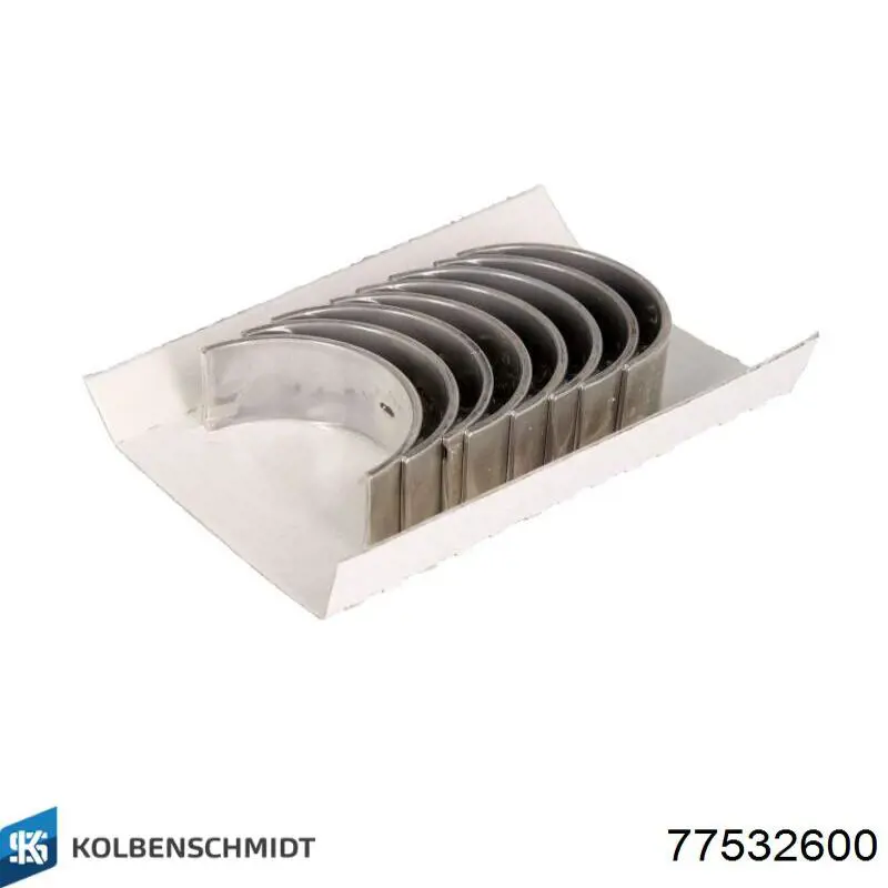 Compre 77532600 Kolbenschmidt Folhas inseridas de cambota de biela, kit, padrão (STD)