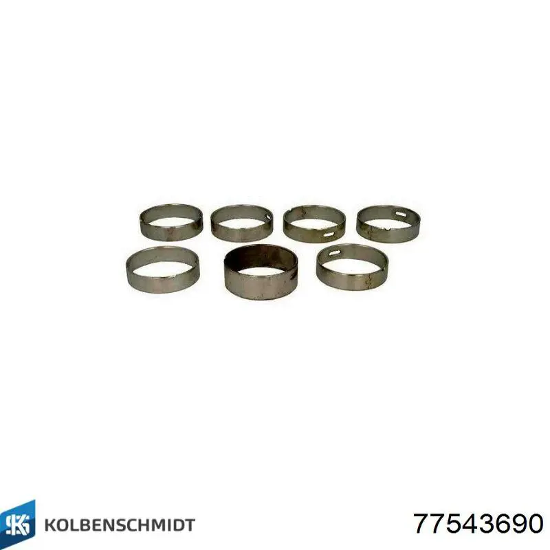 77543690 Kolbenschmidt Folha inserida da árvore distribuidora, kit, padrão
