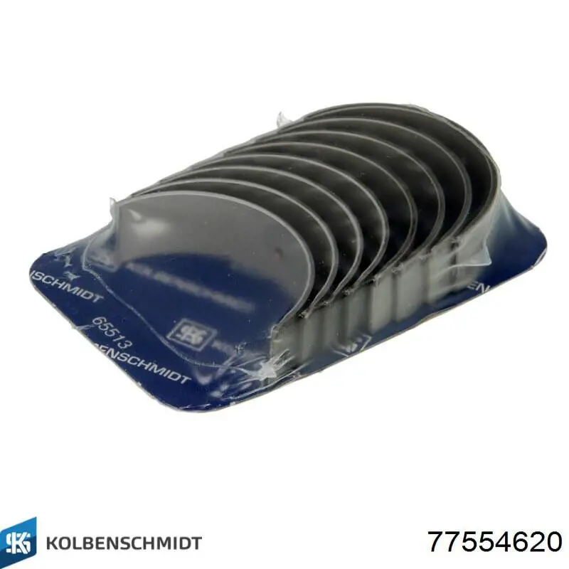 Folhas inseridas de cambota de biela, kit, 2ª reparação ( + 0,50) Kolbenschmidt 77554620 preço, a partir de 60,32 USD