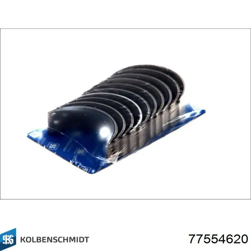 Compre 77554620 Kolbenschmidt Folhas inseridas de cambota de biela, kit, 2ª reparação ( + 0,50)