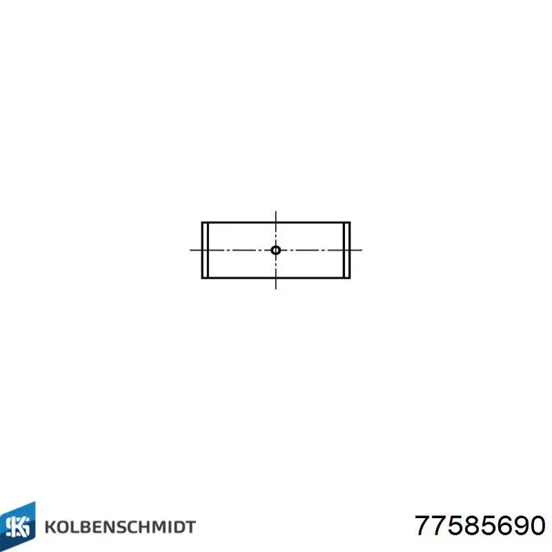 Bucha de biela 77585690 Kolbenschmidt