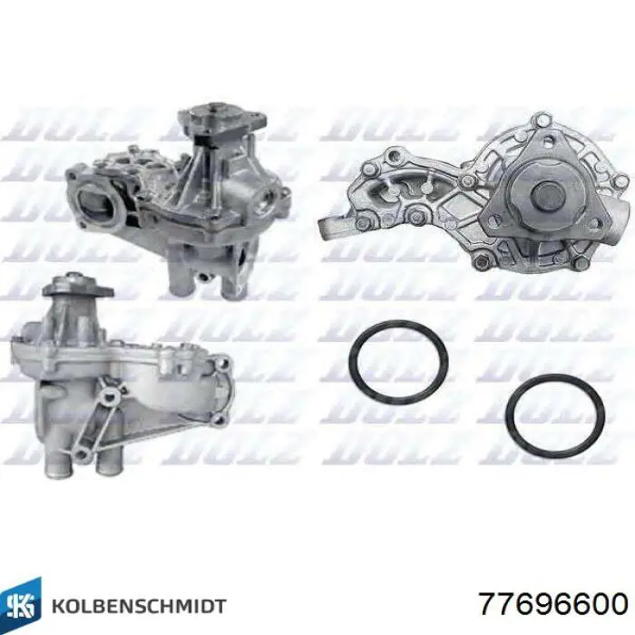 Compre 77696600 Kolbenschmidt Folhas inseridas de cambota de biela, kit, padrão (STD)
