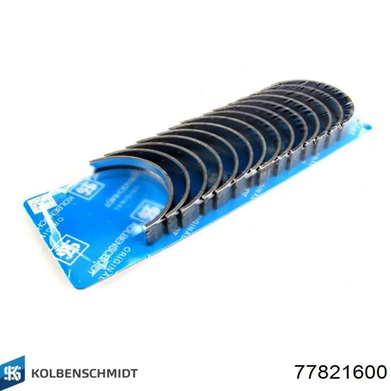 Folhas inseridas principais de cambota, kit, padrão (STD) Kolbenschmidt 77821600 preço, a partir de 54,15 USD